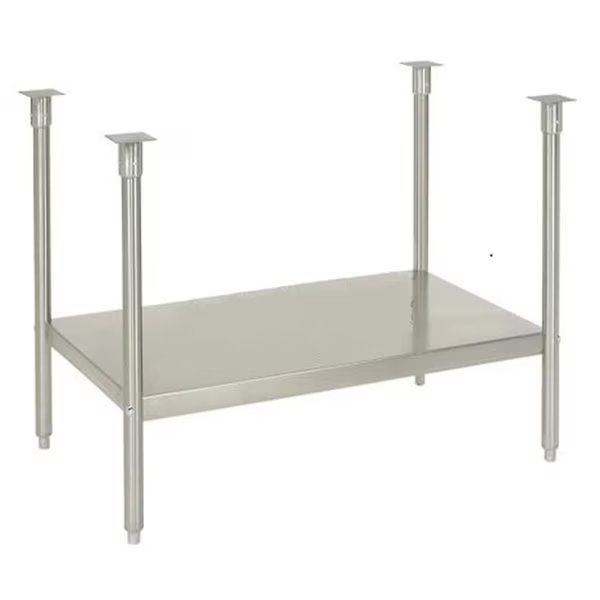 Stainless Steel Shelf Leg Kit, 72W x 30D, John Boos & Co, Mfr#: SSB3072